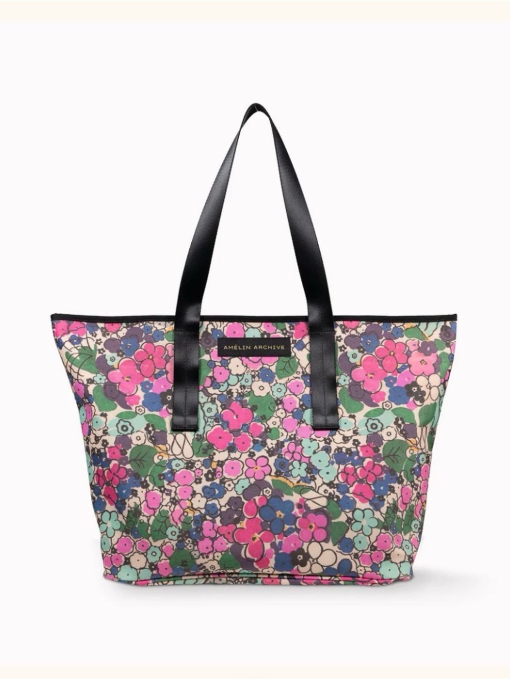 Amelin Archive Florale Everyday Tote Bag in Florale #258001 NWT